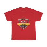 8 UAW local 182 Heavy Cotton Tee