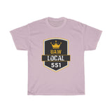 9 UAW local 551 Heavy Cotton Tee