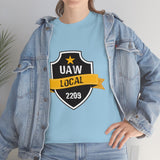 9 UAW local 2209 Heavy Cotton Tee