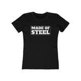 Made of steel Printed Women's The Boyfriend Tee