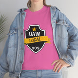 10 UAW local 909 Heavy Cotton Tee