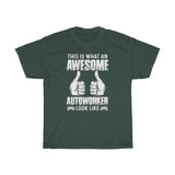 Autoworker Awesome Heavy Cotton Tee