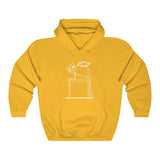 Chevy Over Dodge Table Hooded Sweatshirt