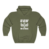 0047  UAW on Strike Hooded Sweatshirt