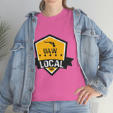 6 UAW local 155 Heavy Cotton Tee