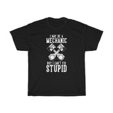 Mechanic Fix Stupid Heavy Cotton Tee