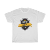 10 UAW local 7 Heavy Cotton Tee