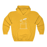 Ford Over Dodge Table Hooded Sweatshirt