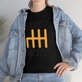 229 DET ROIT Heavy Cotton Tee BLK