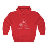 Chevy Over Dodge Hooded Sweatshirt