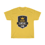 2 UAW local 140 Heavy Cotton Tee