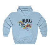 Diesel In My Veins black  Hooded Sweatshirt