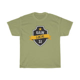 10 UAW local 51 Heavy Cotton Tee