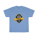 10 UAW local 7 Heavy Cotton Tee