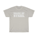 Made of Steel Printed Unisex Heavy Cotton Tee