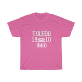 Toledo 1910 OHIO Heavy Cotton Tee