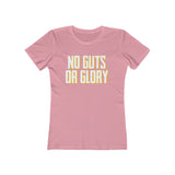 No Guts Printed Women's The Boyfriend Tee