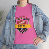 8 UAW local 163 Heavy Cotton Tee