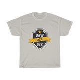 10 UAW local 182 Heavy Cotton Tee