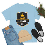 9 UAW local 119 Heavy Cotton Tee