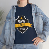 9 UAW local 2209 Heavy Cotton Tee