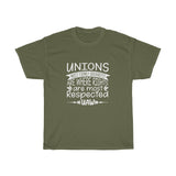 UAW Unions Heavy Cotton Tee