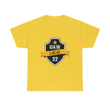 10 UAW local 22 Heavy Cotton Tee