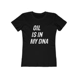 MY DNA Printed Women's The Boyfriend Tee