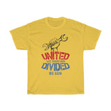 United We Divided Heavy Cotton Tee