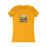 Eat and Sleep Women's Favorite Tee