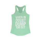 Doubt Dump Women's Racerback Tank Top