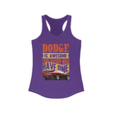 Awesome Dodge Women's Ideal Racerback Tank