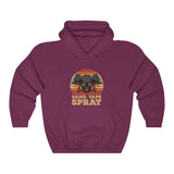 Sand Tape Spray  Hooded Sweatshirt