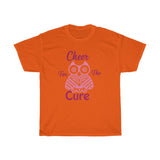 Cheers For The Cure Heavy Cotton Tee