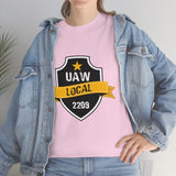 9 UAW local 2209 Heavy Cotton Tee