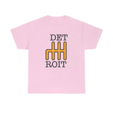 229 DET ROIT Heavy Cotton Tee BLK