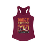 Awesome Dodge Women's Ideal Racerback Tank