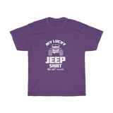 Lucky jeep Unisex Heavy Cotton Tee