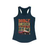 Awesome Dodge Women's Ideal Racerback Tank