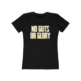 No Guts Printed Women's The Boyfriend Tee