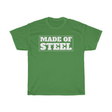 Made of Steel Printed Unisex Heavy Cotton Tee