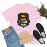 9 UAW local 228 Heavy Cotton Tee