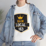 9 UAW local 163 Heavy Cotton Tee