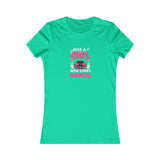 Just a girl printed Women's Favorite Tee