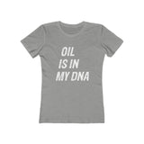 MY DNA Printed Women's The Boyfriend Tee