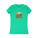 Eat and Sleep Women's Favorite Tee