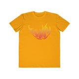 Fire Printed Men's Fashion Tee