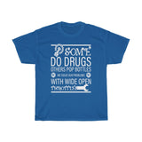 Some Do Drugs Heavy Cotton Tee