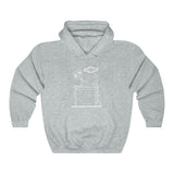 Chevy Over Dodge Table Hooded Sweatshirt