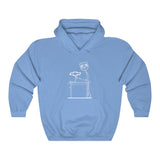 Dodge Over Chevy Table Hooded Sweatshirt